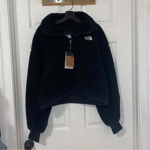 North face half zip Sherpa